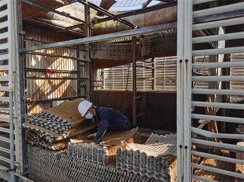 冷卻塔操作維護通風機狀態檢查(浙江冷卻塔軸流式通